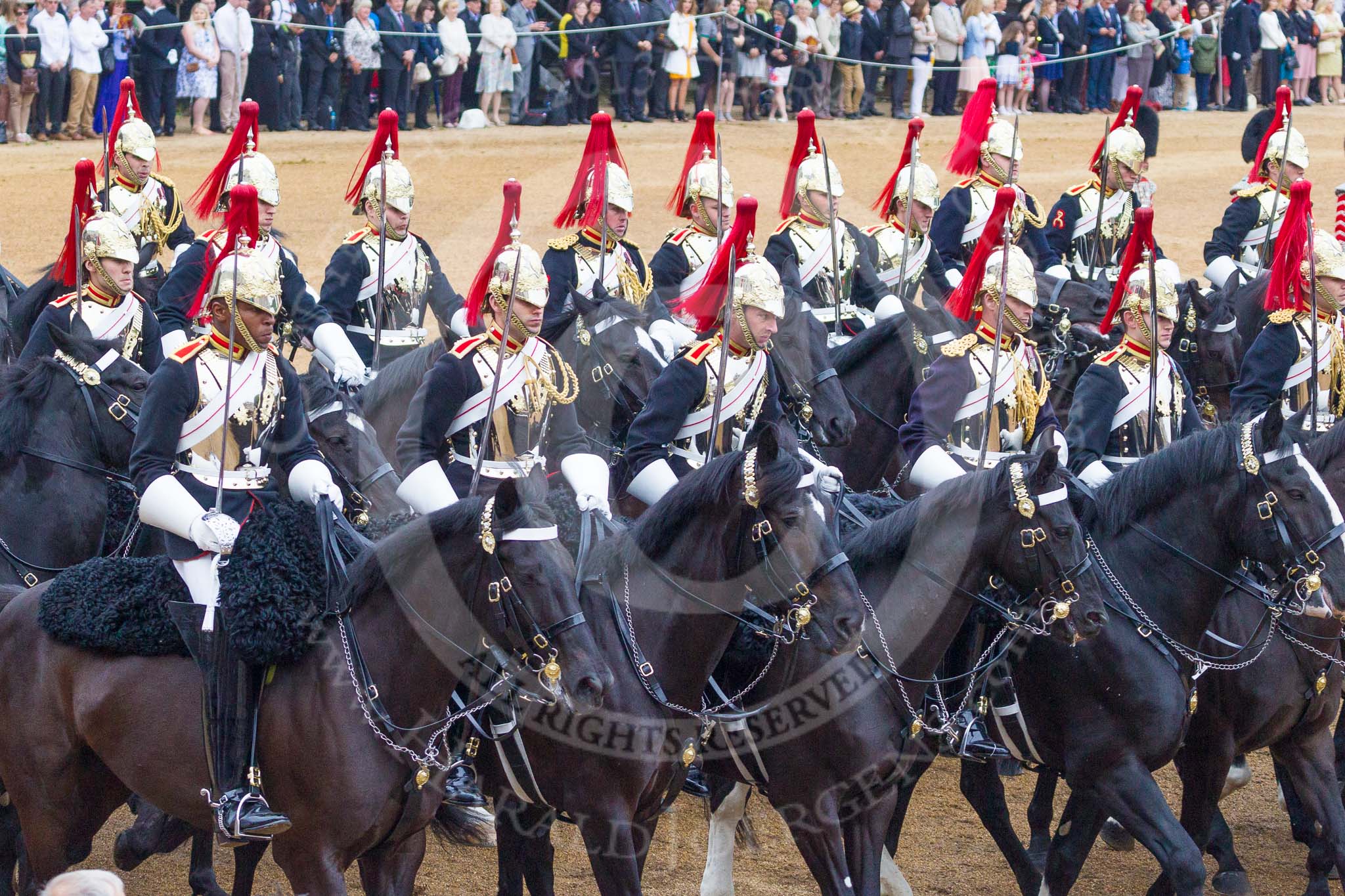 Trooping the Colour 2015. Image #607, 13 June 2015 11:58 Horse Guards Parade, London, UK