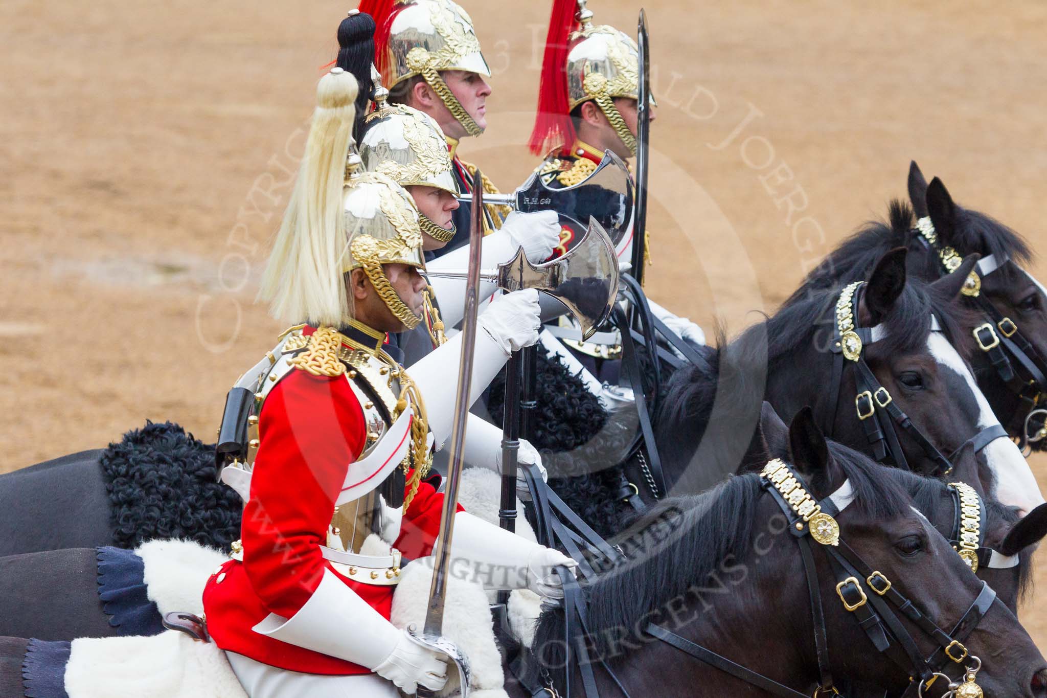 Trooping the Colour 2015. Image #608, 13 June 2015 11:58 Horse Guards Parade, London, UK