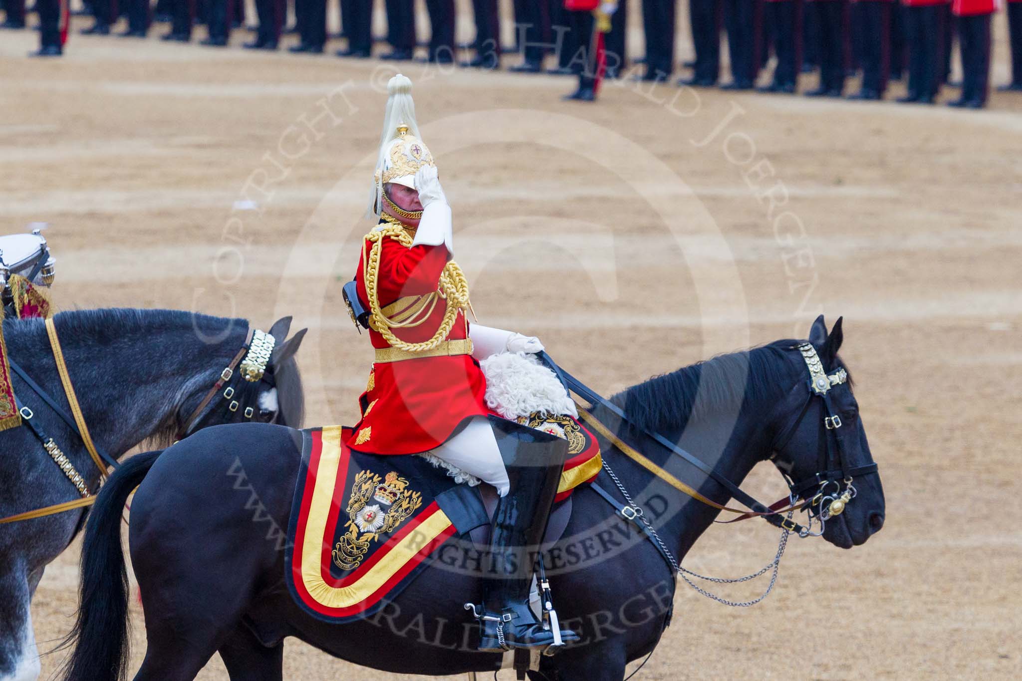 Trooping the Colour 2015. Image #617, 13 June 2015 11:59 Horse Guards Parade, London, UK