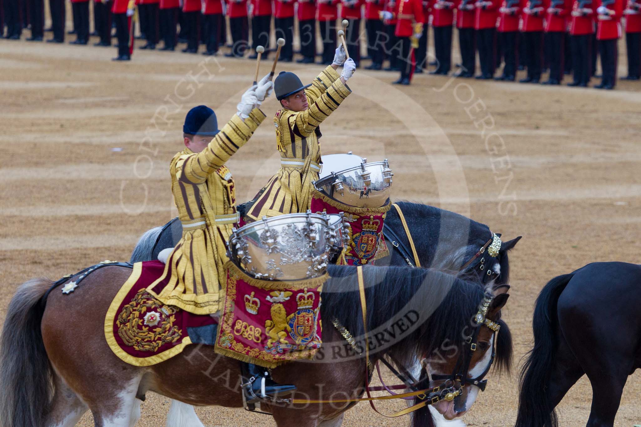 Trooping the Colour 2015. Image #618, 13 June 2015 11:59 Horse Guards Parade, London, UK
