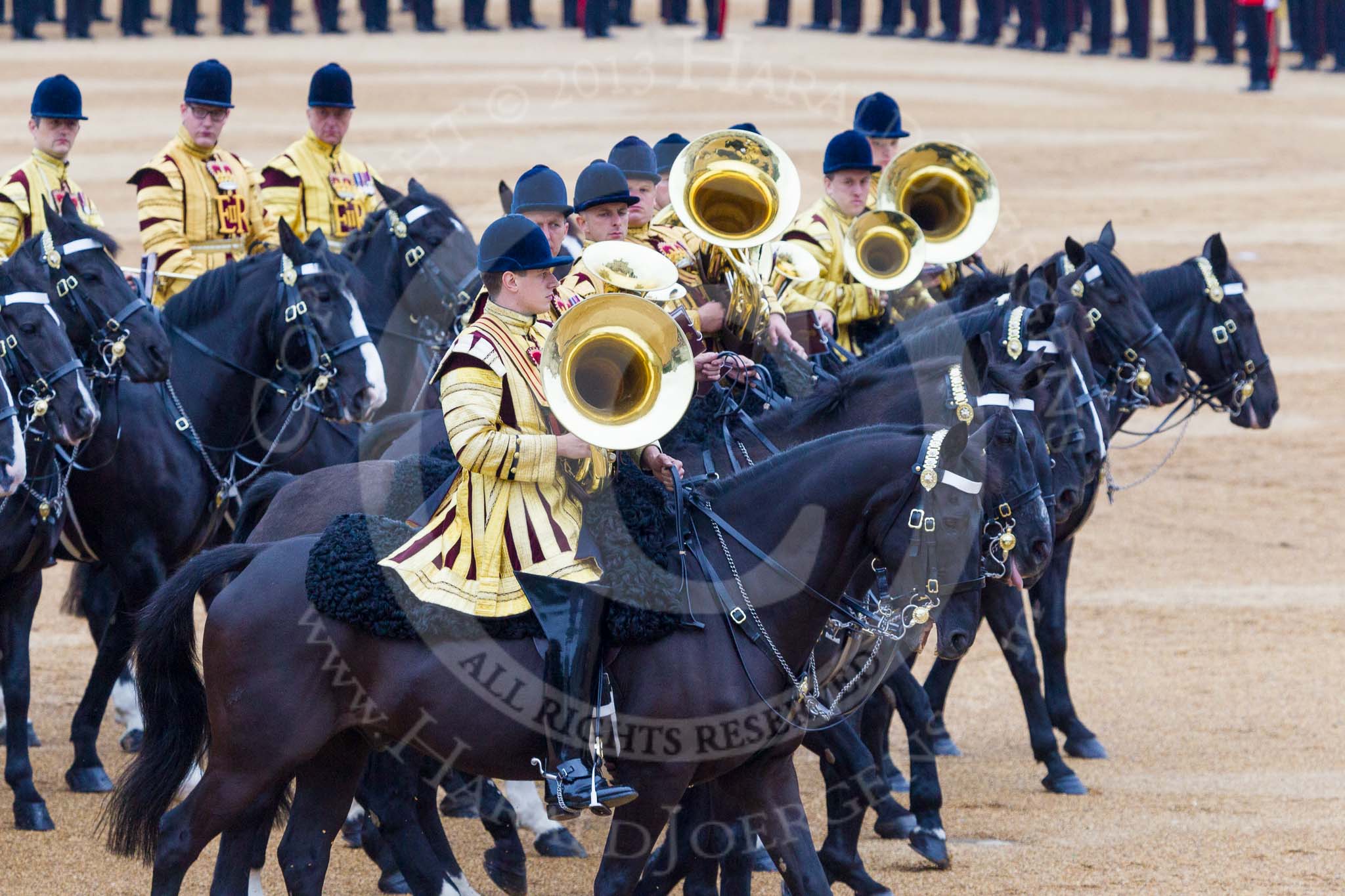 Trooping the Colour 2015. Image #619, 13 June 2015 11:59 Horse Guards Parade, London, UK