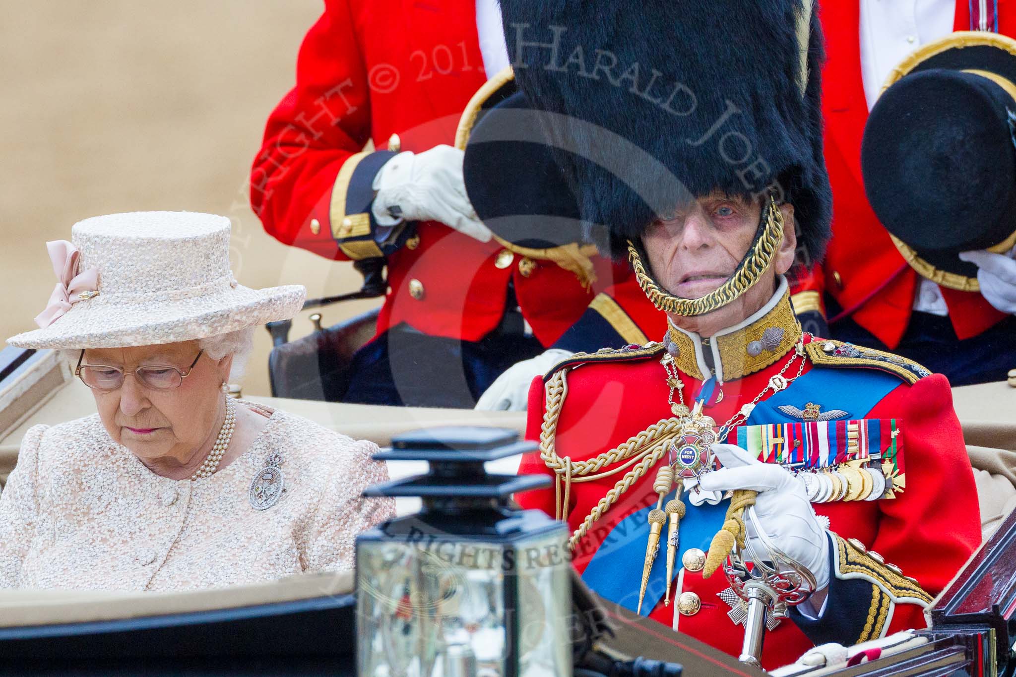 Trooping the Colour 2015. Image #652, 13 June 2015 12:08 Horse Guards Parade, London, UK