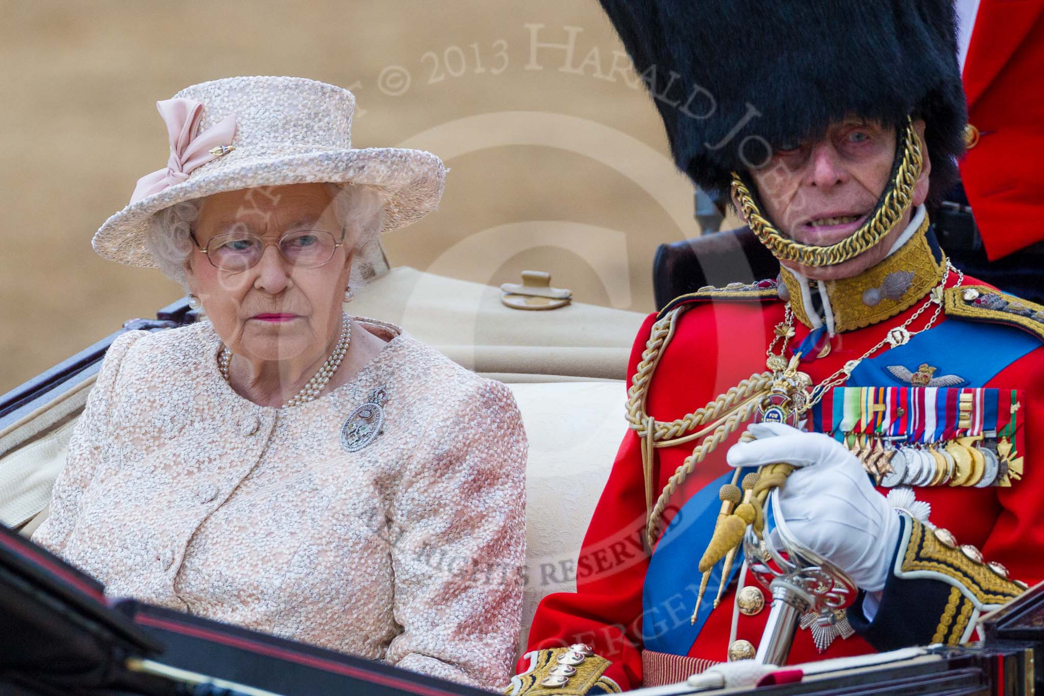Trooping the Colour 2015. Image #655, 13 June 2015 12:09 Horse Guards Parade, London, UK