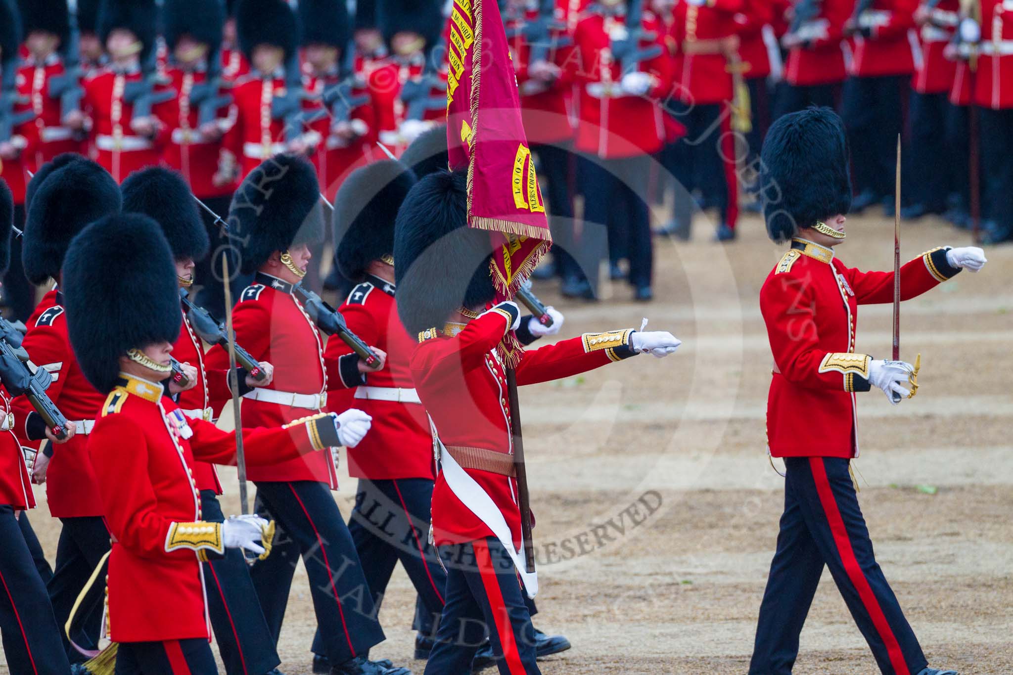 Trooping the Colour 2015. Image #671, 13 June 2015 12:10 Horse Guards Parade, London, UK