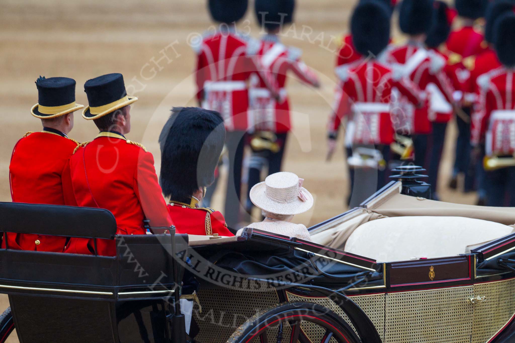 Trooping the Colour 2015. Image #673, 13 June 2015 12:10 Horse Guards Parade, London, UK