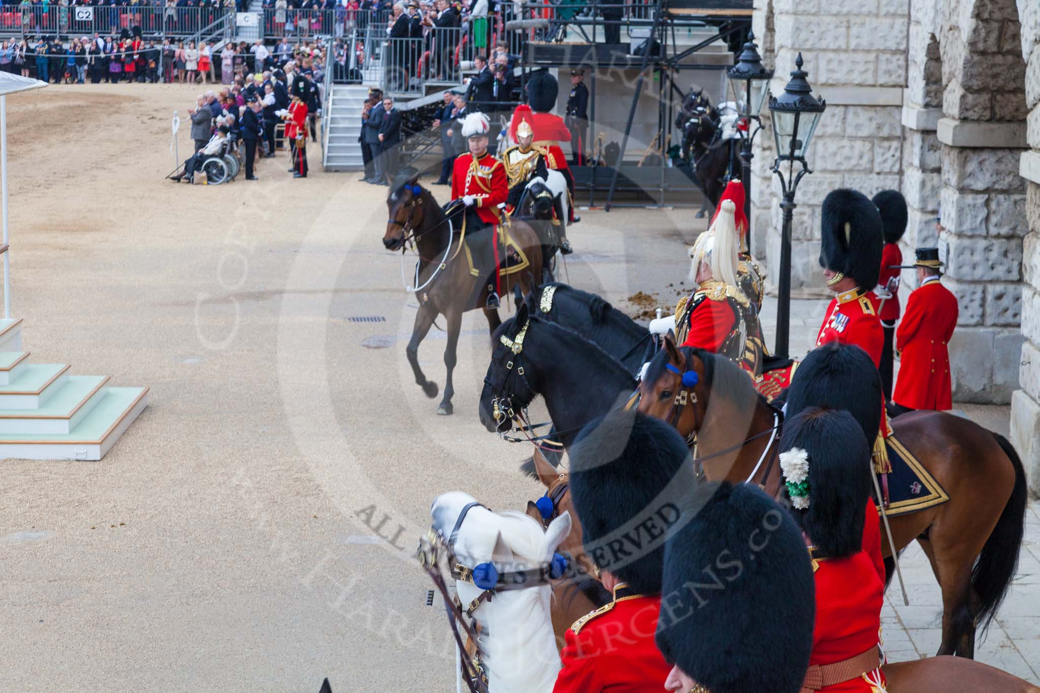 Trooping the Colour 2015. Image #680, 13 June 2015 12:11 Horse Guards Parade, London, UK