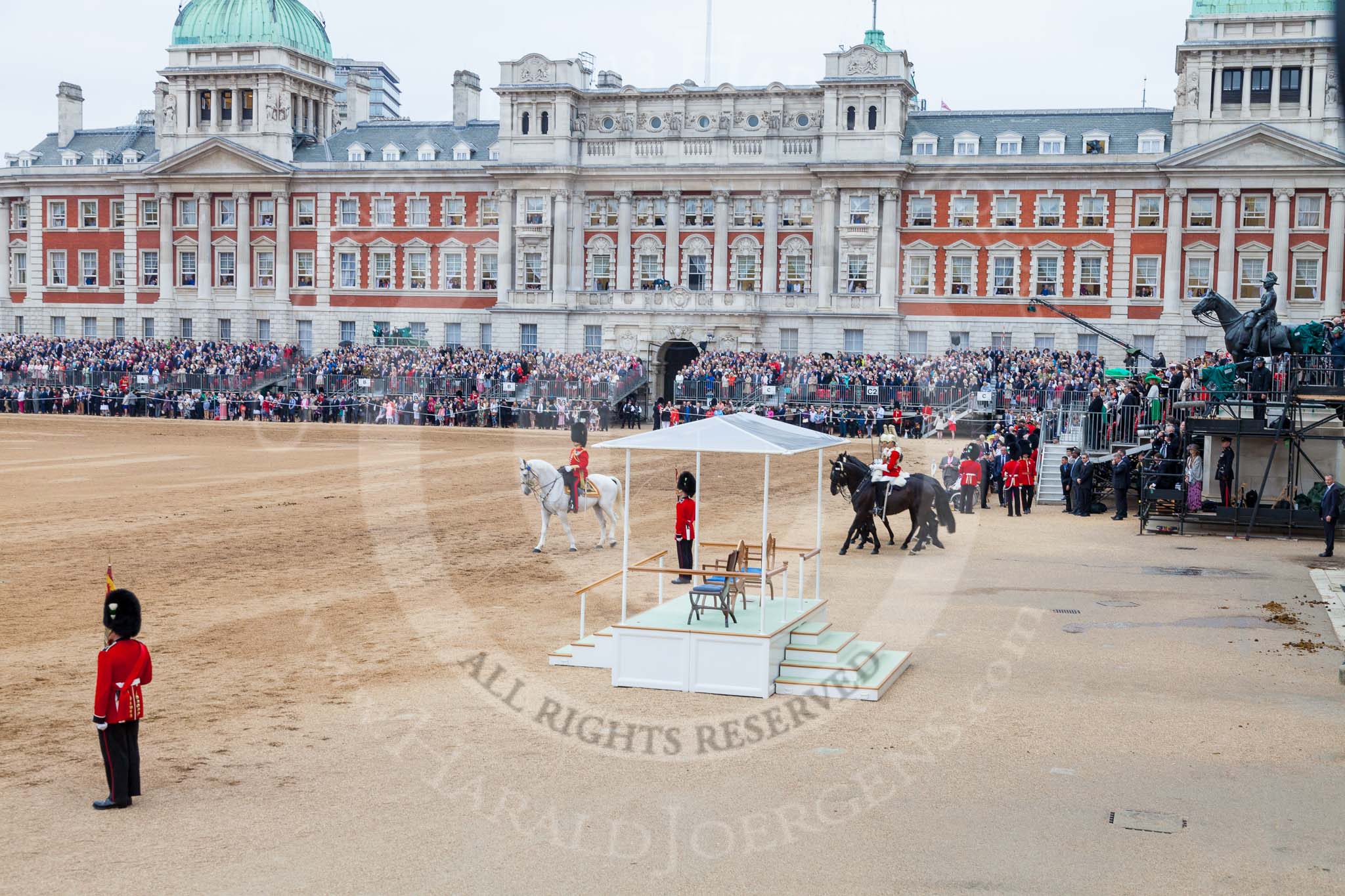 Trooping the Colour 2015. Image #683, 13 June 2015 12:12 Horse Guards Parade, London, UK