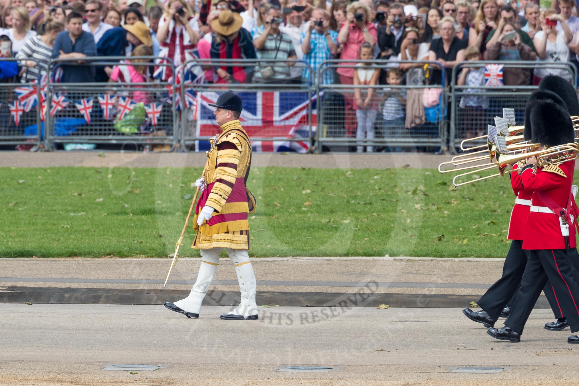 Trooping the Colour 2016.
Horse Guards Parade, Westminster,
London SW1A,
London,
United Kingdom,
on 11 June 2016 at 10:18, image #103