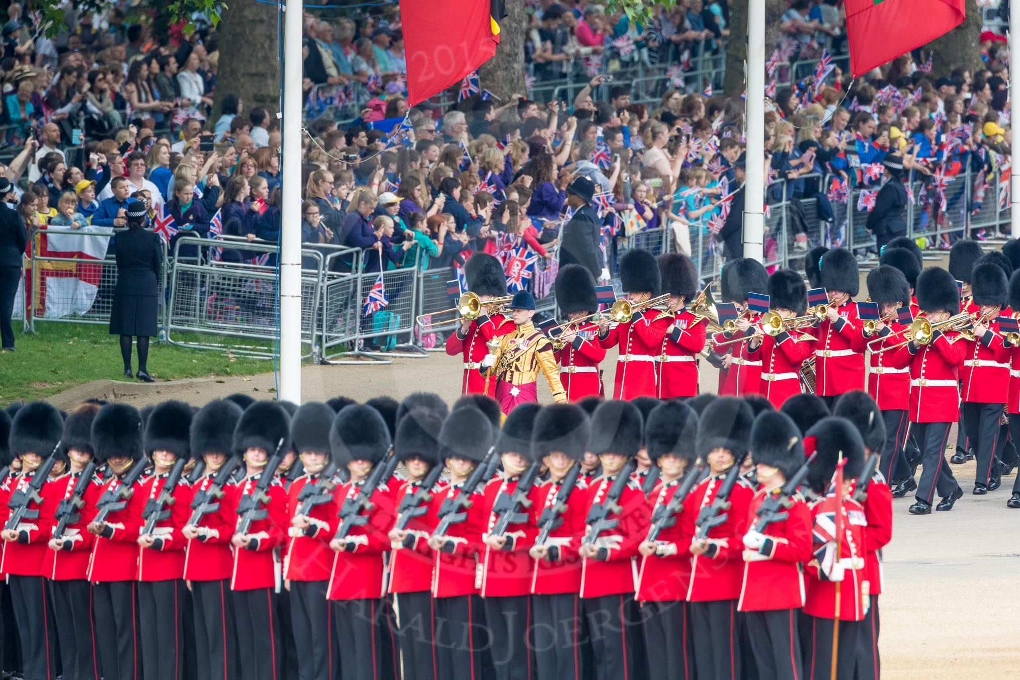 Trooping the Colour 2016.
Horse Guards Parade, Westminster,
London SW1A,
London,
United Kingdom,
on 11 June 2016 at 10:28, image #137