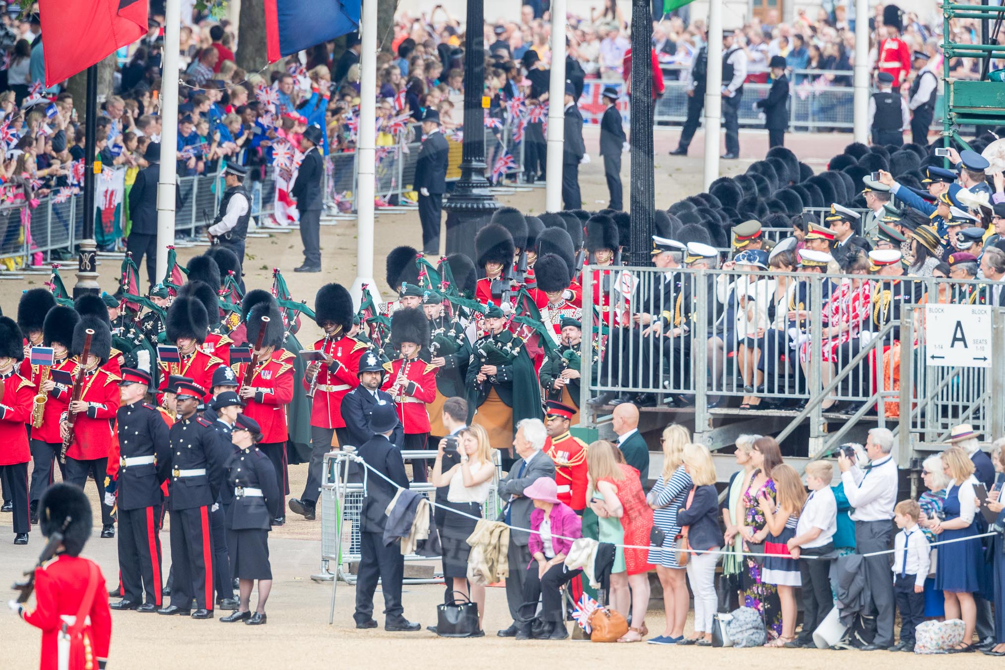 Trooping the Colour 2016.
Horse Guards Parade, Westminster,
London SW1A,
London,
United Kingdom,
on 11 June 2016 at 10:28, image #138