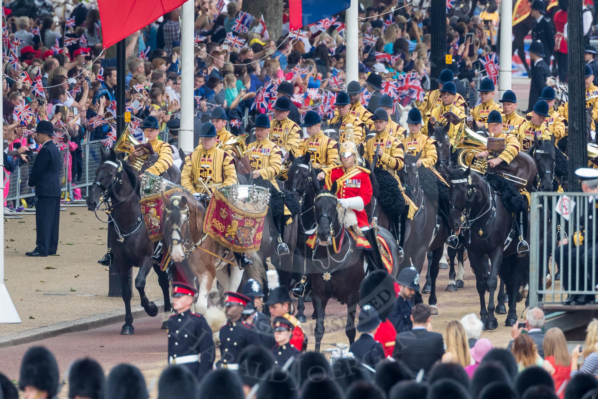 Trooping the Colour 2016.
Horse Guards Parade, Westminster,
London SW1A,
London,
United Kingdom,
on 11 June 2016 at 10:57, image #300