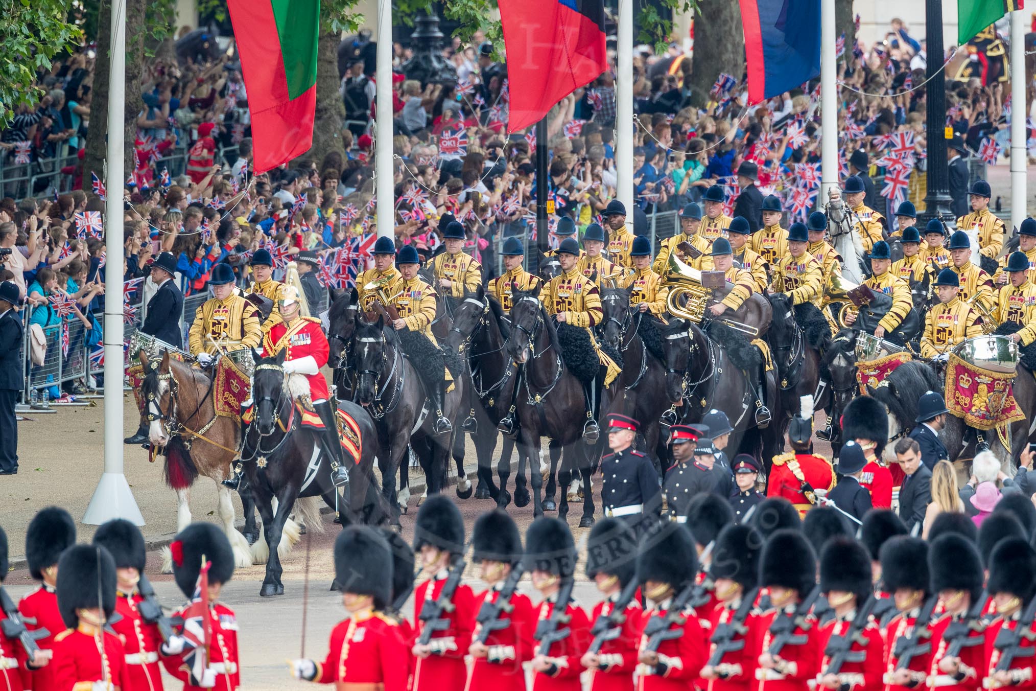 Trooping the Colour 2016.
Horse Guards Parade, Westminster,
London SW1A,
London,
United Kingdom,
on 11 June 2016 at 10:57, image #301
