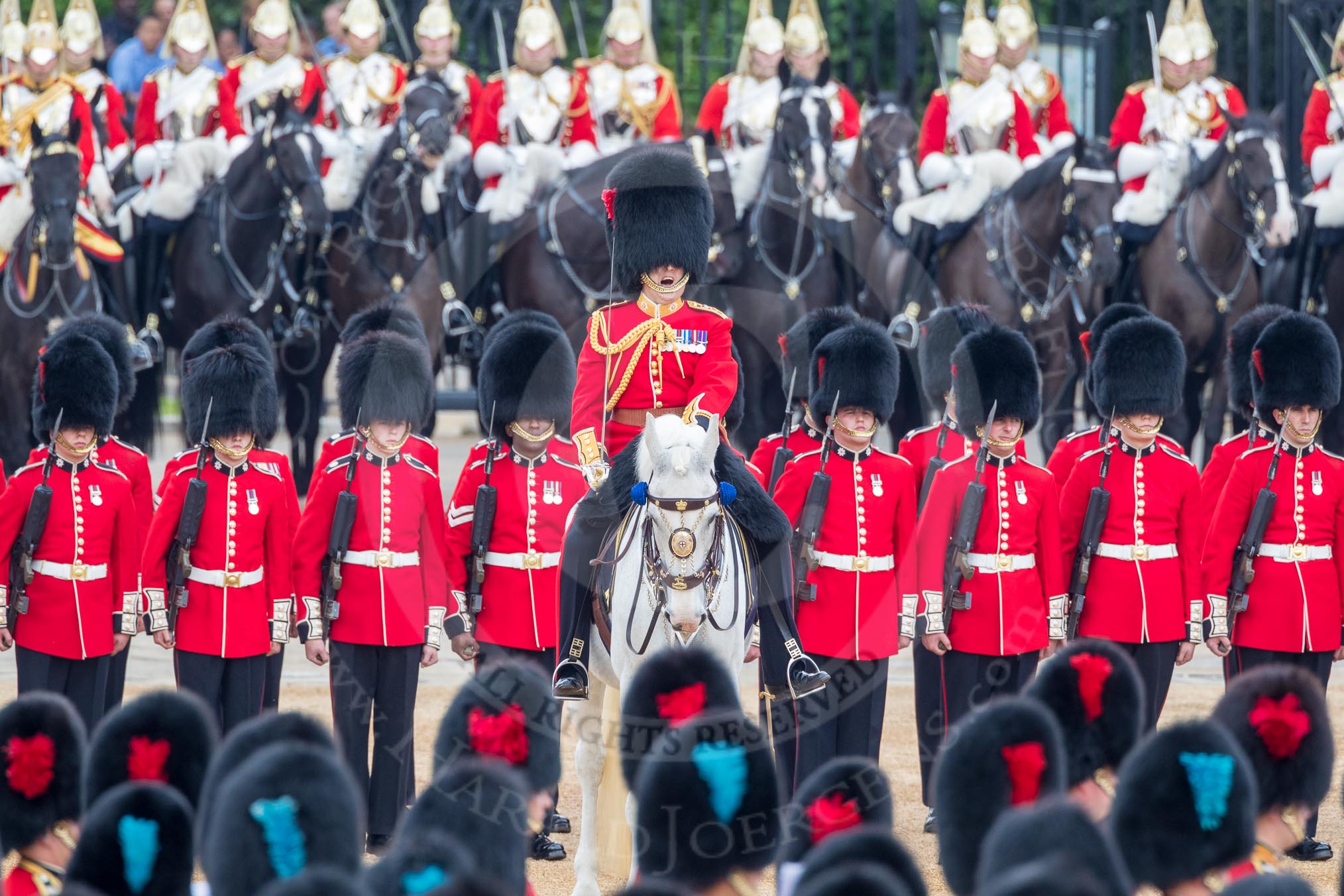 Trooping the Colour 2016.
Horse Guards Parade, Westminster,
London SW1A,
London,
United Kingdom,
on 11 June 2016 at 11:16, image #467