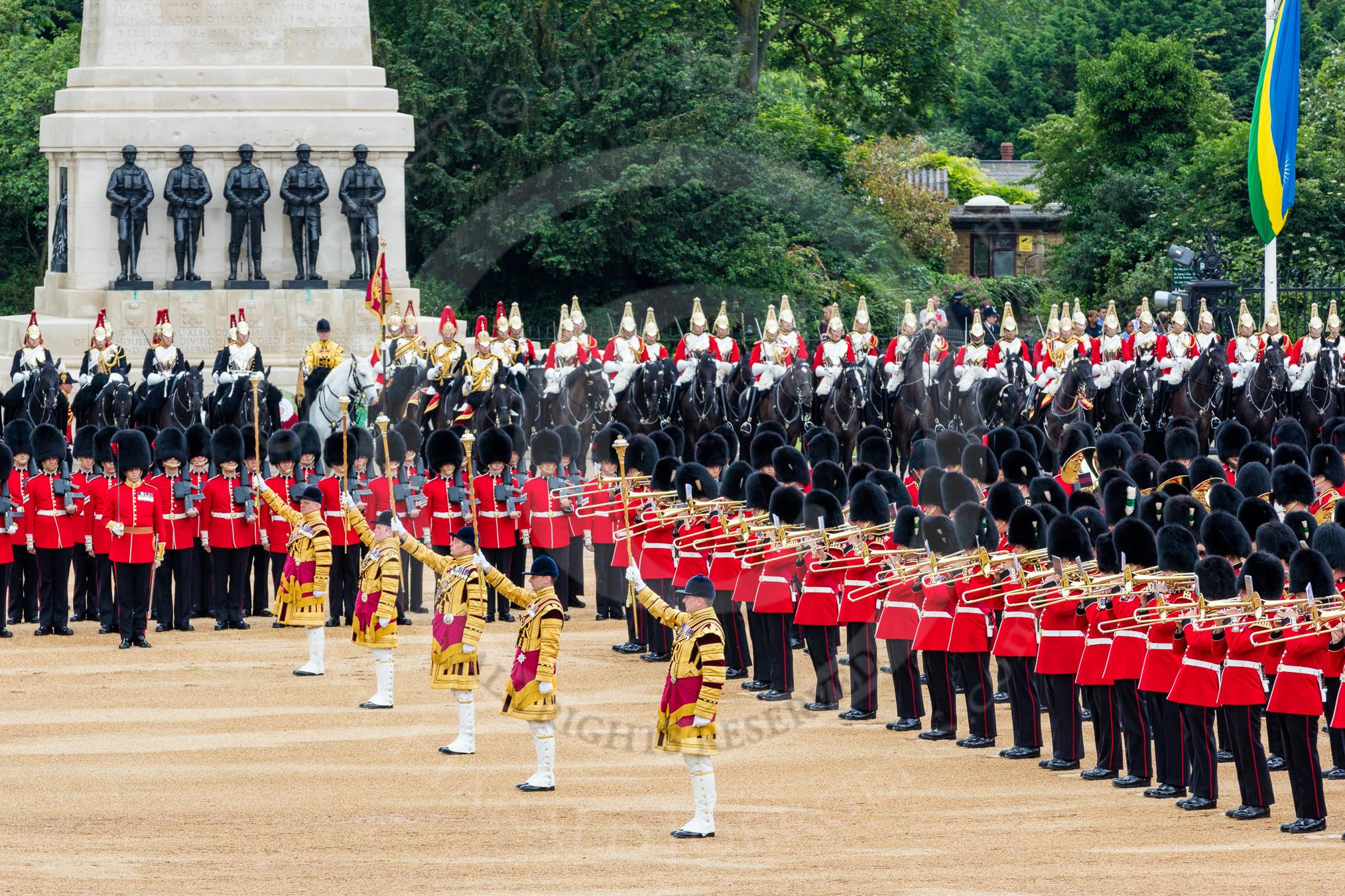 Trooping the Colour 2016.
Horse Guards Parade, Westminster,
London SW1A,
London,
United Kingdom,
on 11 June 2016 at 11:24, image #548