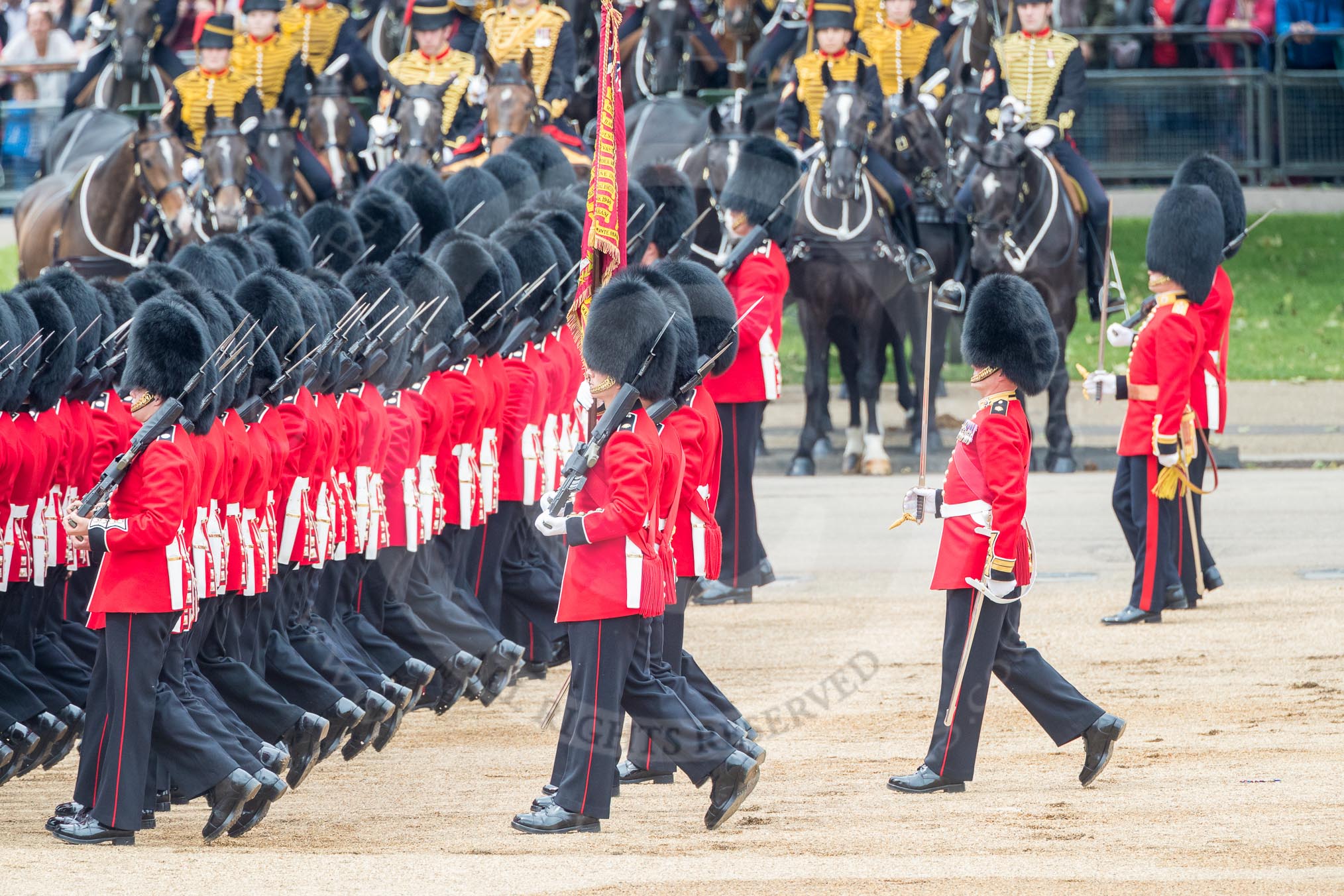 Trooping the Colour 2016.
Horse Guards Parade, Westminster,
London SW1A,
London,
United Kingdom,
on 11 June 2016 at 11:32, image #606