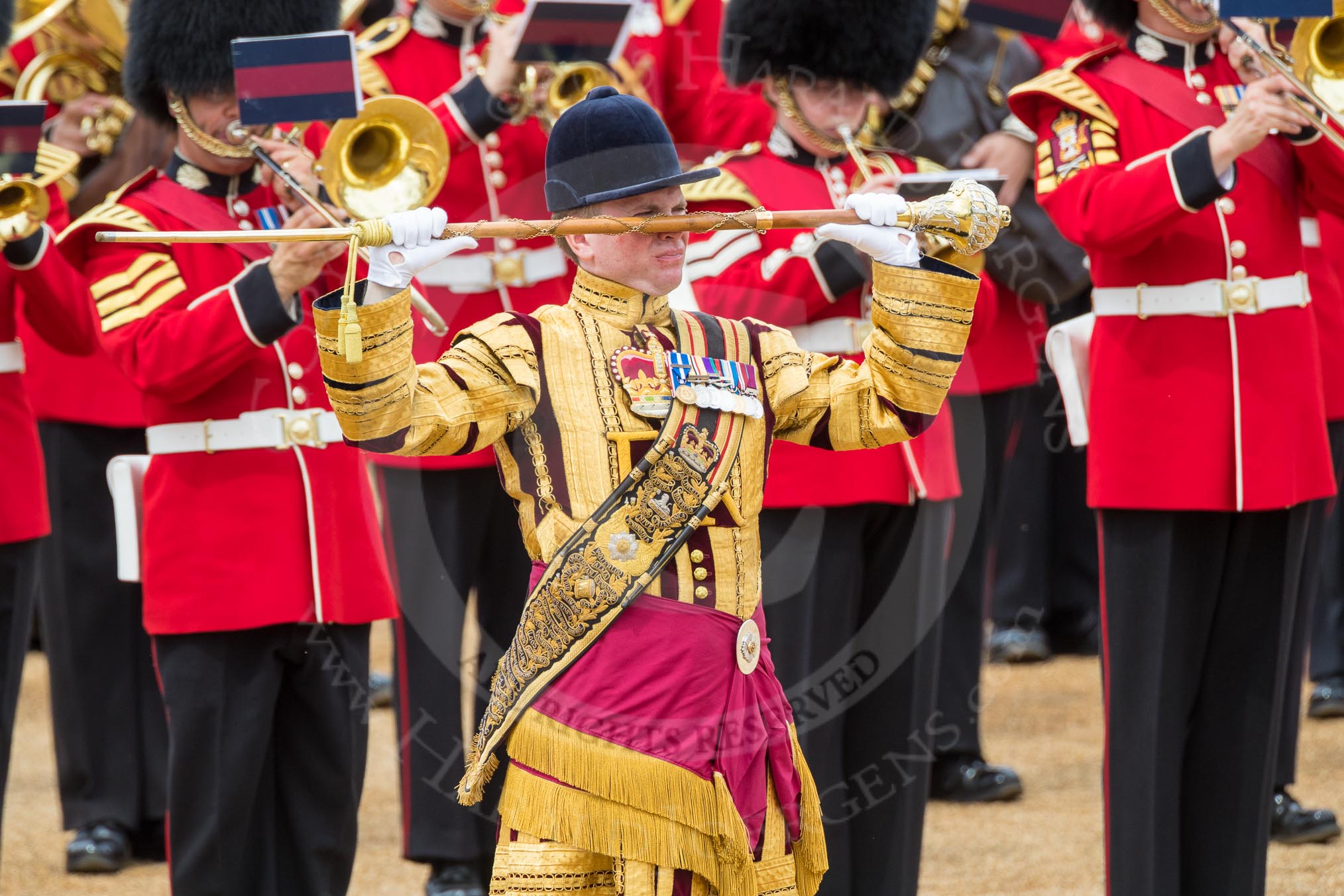 Trooping the Colour 2016.
Horse Guards Parade, Westminster,
London SW1A,
London,
United Kingdom,
on 11 June 2016 at 11:40, image #675