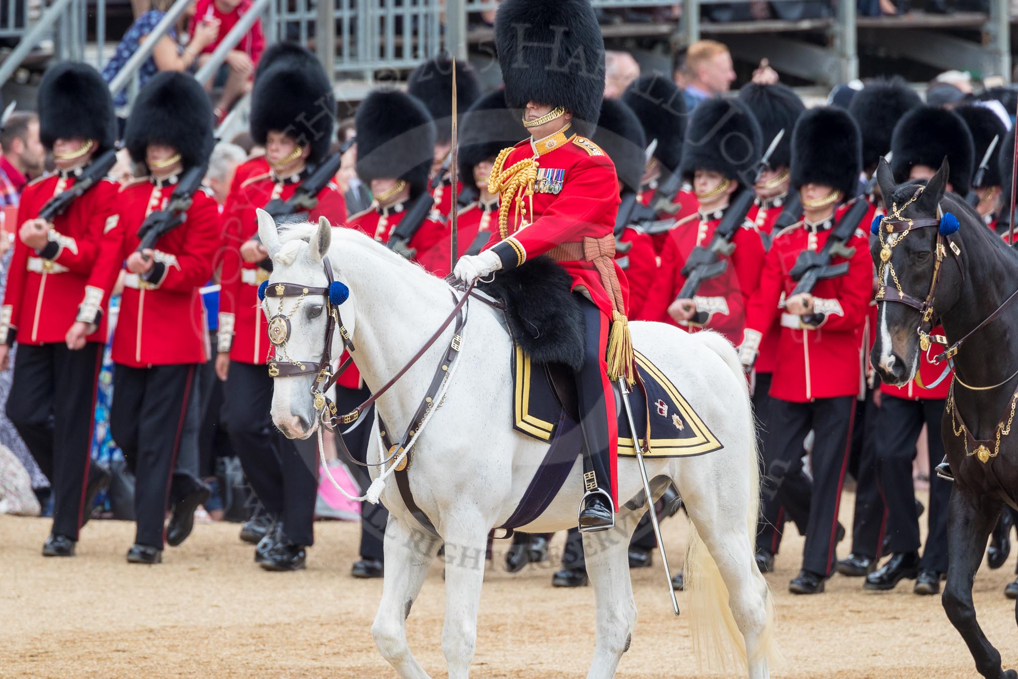 Trooping the Colour 2016.
Horse Guards Parade, Westminster,
London SW1A,
London,
United Kingdom,
on 11 June 2016 at 11:45, image #694