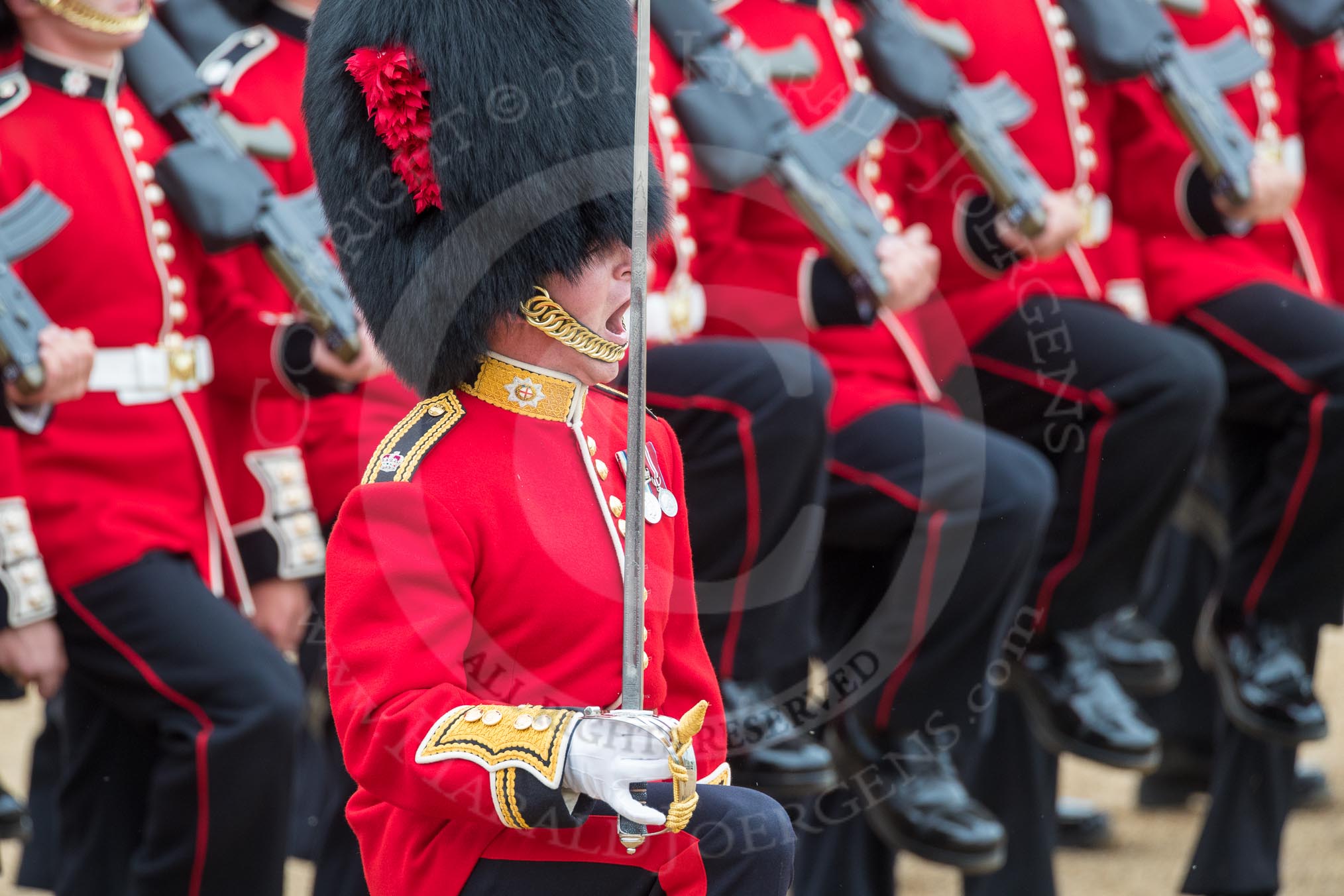 Trooping the Colour 2016.
Horse Guards Parade, Westminster,
London SW1A,
London,
United Kingdom,
on 11 June 2016 at 11:46, image #703