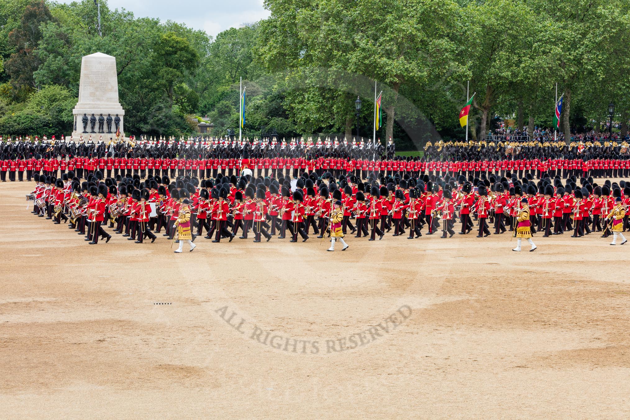 Trooping the Colour 2016.
Horse Guards Parade, Westminster,
London SW1A,
London,
United Kingdom,
on 11 June 2016 at 11:53, image #723