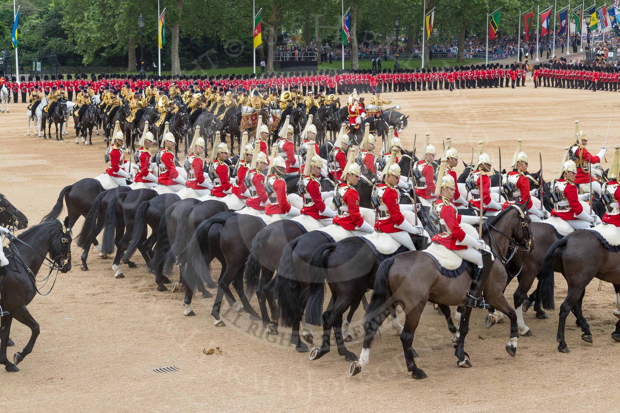 Trooping the Colour 2016.
Horse Guards Parade, Westminster,
London SW1A,
London,
United Kingdom,
on 11 June 2016 at 11:58, image #777