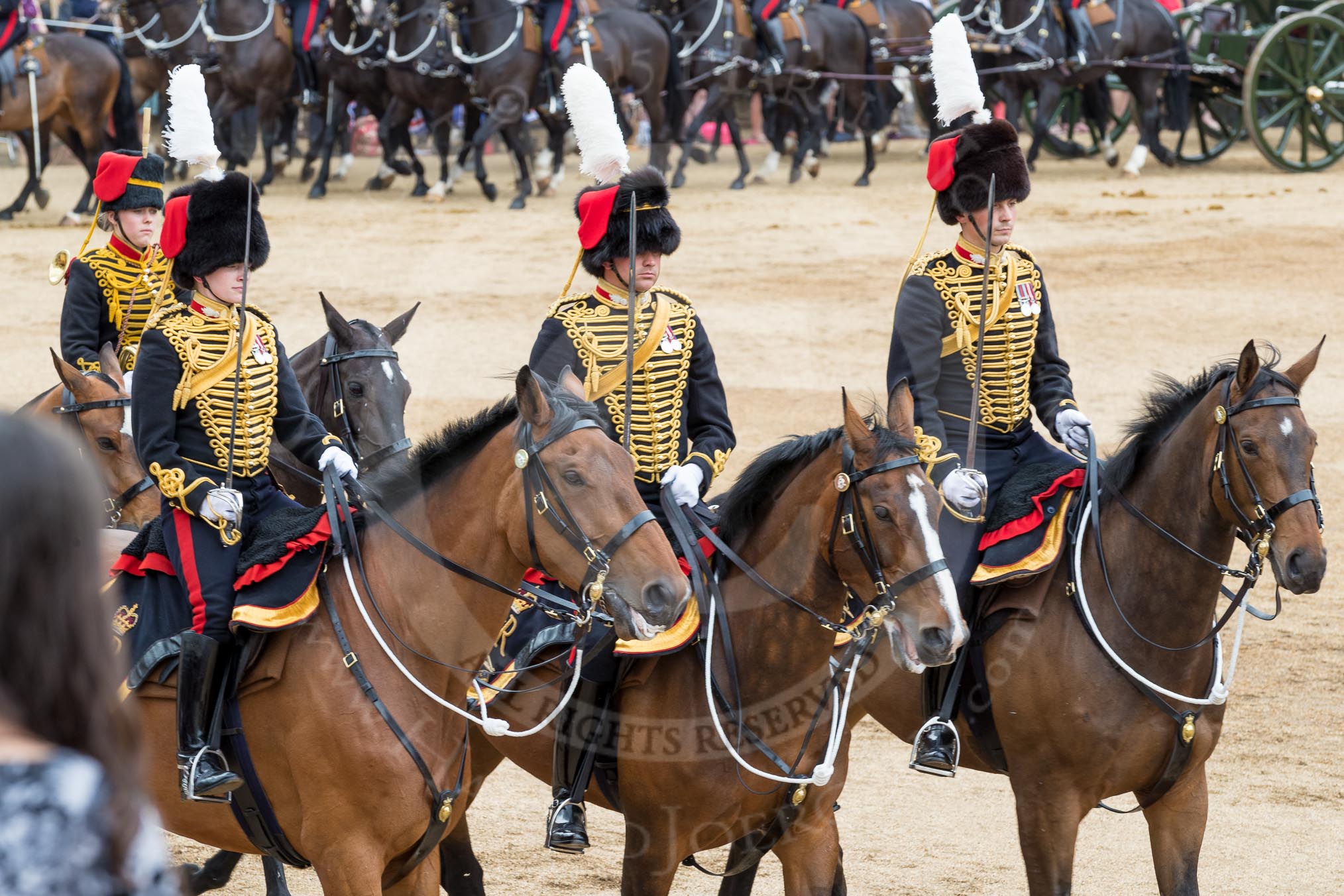Trooping the Colour 2016.
Horse Guards Parade, Westminster,
London SW1A,
London,
United Kingdom,
on 11 June 2016 at 12:00, image #792