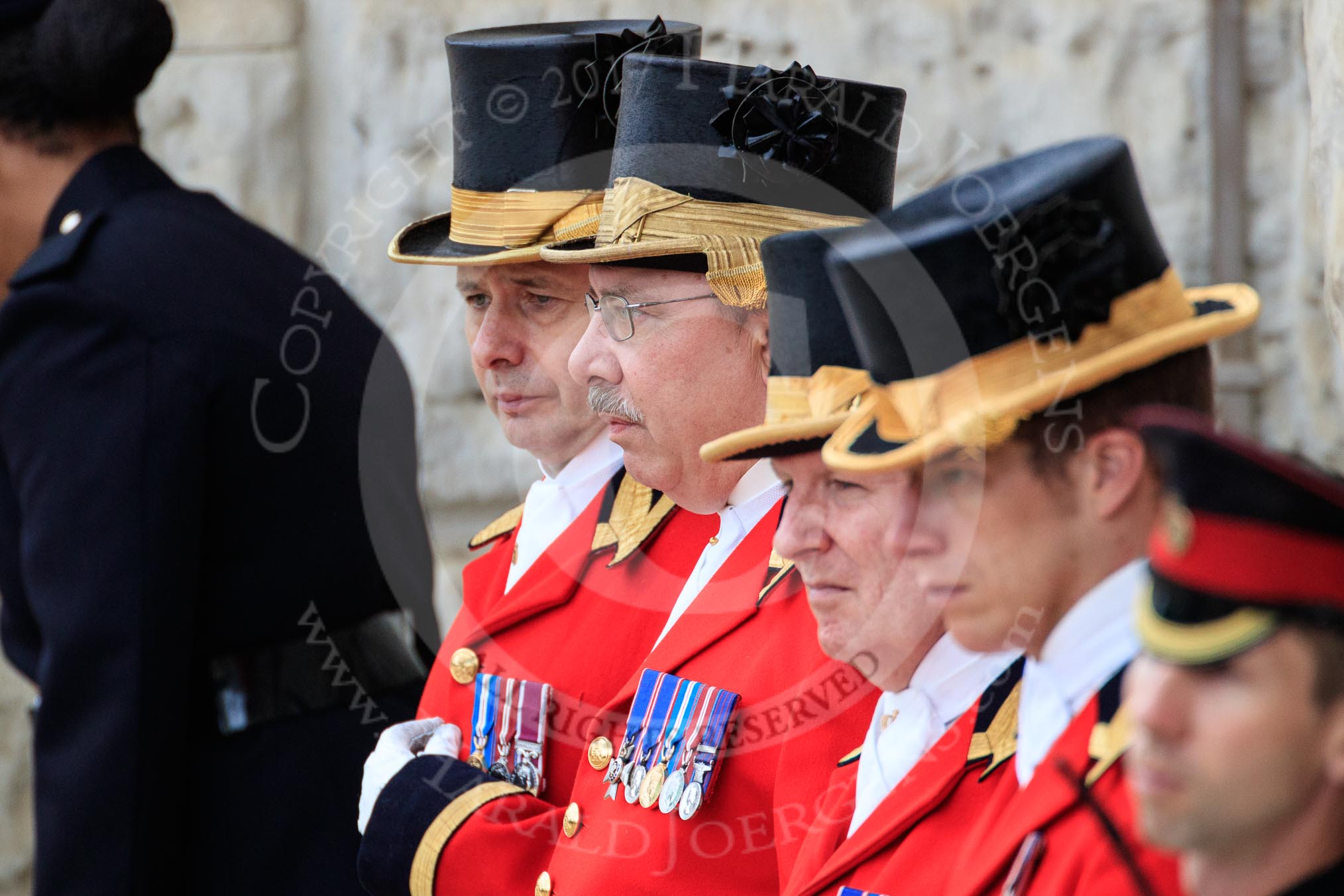 during The Colonel's Review {iptcyear4} (final rehearsal for Trooping the Colour, The Queen's Birthday Parade)  at Horse Guards Parade, Westminster, London, 2 June 2018, 10:54.