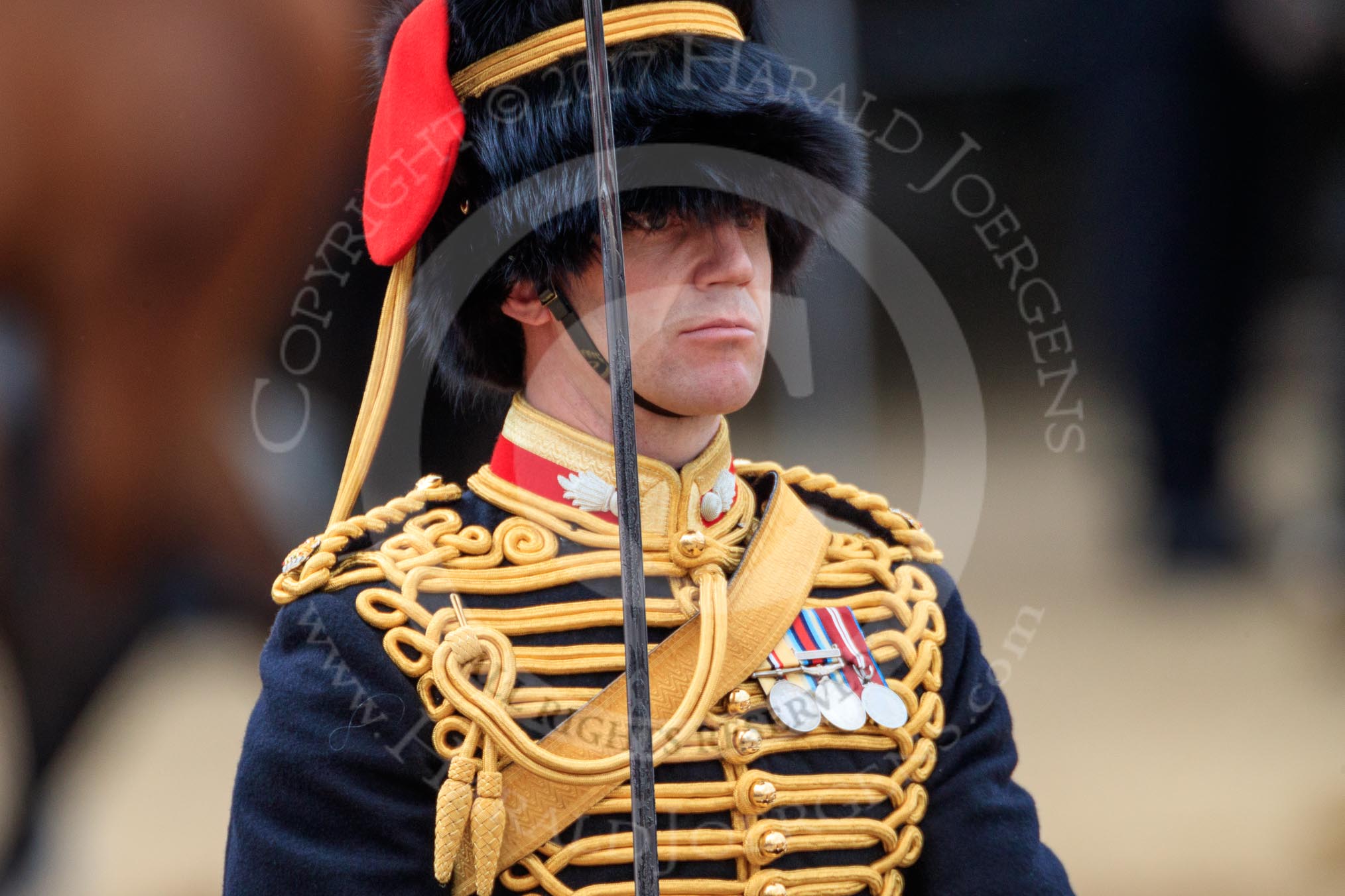 during The Colonel's Review {iptcyear4} (final rehearsal for Trooping the Colour, The Queen's Birthday Parade)  at Horse Guards Parade, Westminster, London, 2 June 2018, 11:56.