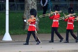 during The Colonel's Review {iptcyear4} (final rehearsal for Trooping the Colour, The Queen's Birthday Parade)  at Horse Guards Parade, Westminster, London, 2 June 2018, 10:24.