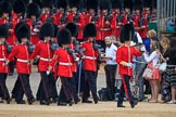 during The Colonel's Review {iptcyear4} (final rehearsal for Trooping the Colour, The Queen's Birthday Parade)  at Horse Guards Parade, Westminster, London, 2 June 2018, 10:25.