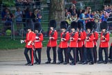 during The Colonel's Review {iptcyear4} (final rehearsal for Trooping the Colour, The Queen's Birthday Parade)  at Horse Guards Parade, Westminster, London, 2 June 2018, 10:25.