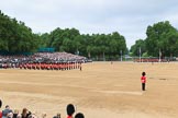 during The Colonel's Review {iptcyear4} (final rehearsal for Trooping the Colour, The Queen's Birthday Parade)  at Horse Guards Parade, Westminster, London, 2 June 2018, 10:26.