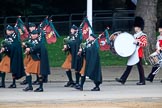 during The Colonel's Review {iptcyear4} (final rehearsal for Trooping the Colour, The Queen's Birthday Parade)  at Horse Guards Parade, Westminster, London, 2 June 2018, 10:28.