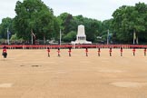 during The Colonel's Review {iptcyear4} (final rehearsal for Trooping the Colour, The Queen's Birthday Parade)  at Horse Guards Parade, Westminster, London, 2 June 2018, 10:42.