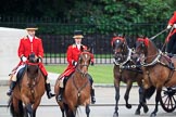 during The Colonel's Review {iptcyear4} (final rehearsal for Trooping the Colour, The Queen's Birthday Parade)  at Horse Guards Parade, Westminster, London, 2 June 2018, 10:50.