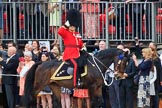 during The Colonel's Review {iptcyear4} (final rehearsal for Trooping the Colour, The Queen's Birthday Parade)  at Horse Guards Parade, Westminster, London, 2 June 2018, 10:59.