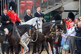 during The Colonel's Review {iptcyear4} (final rehearsal for Trooping the Colour, The Queen's Birthday Parade)  at Horse Guards Parade, Westminster, London, 2 June 2018, 10:59.