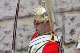 during The Colonel's Review {iptcyear4} (final rehearsal for Trooping the Colour, The Queen's Birthday Parade)  at Horse Guards Parade, Westminster, London, 2 June 2018, 11:04.