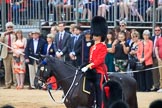 during The Colonel's Review {iptcyear4} (final rehearsal for Trooping the Colour, The Queen's Birthday Parade)  at Horse Guards Parade, Westminster, London, 2 June 2018, 11:22.