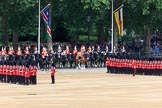 during The Colonel's Review {iptcyear4} (final rehearsal for Trooping the Colour, The Queen's Birthday Parade)  at Horse Guards Parade, Westminster, London, 2 June 2018, 11:32.
