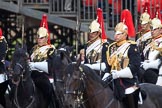 during The Colonel's Review {iptcyear4} (final rehearsal for Trooping the Colour, The Queen's Birthday Parade)  at Horse Guards Parade, Westminster, London, 2 June 2018, 11:57.