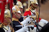 during The Colonel's Review {iptcyear4} (final rehearsal for Trooping the Colour, The Queen's Birthday Parade)  at Horse Guards Parade, Westminster, London, 2 June 2018, 11:59.