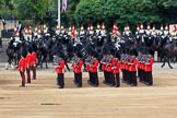 during The Colonel's Review {iptcyear4} (final rehearsal for Trooping the Colour, The Queen's Birthday Parade)  at Horse Guards Parade, Westminster, London, 2 June 2018, 12:09.