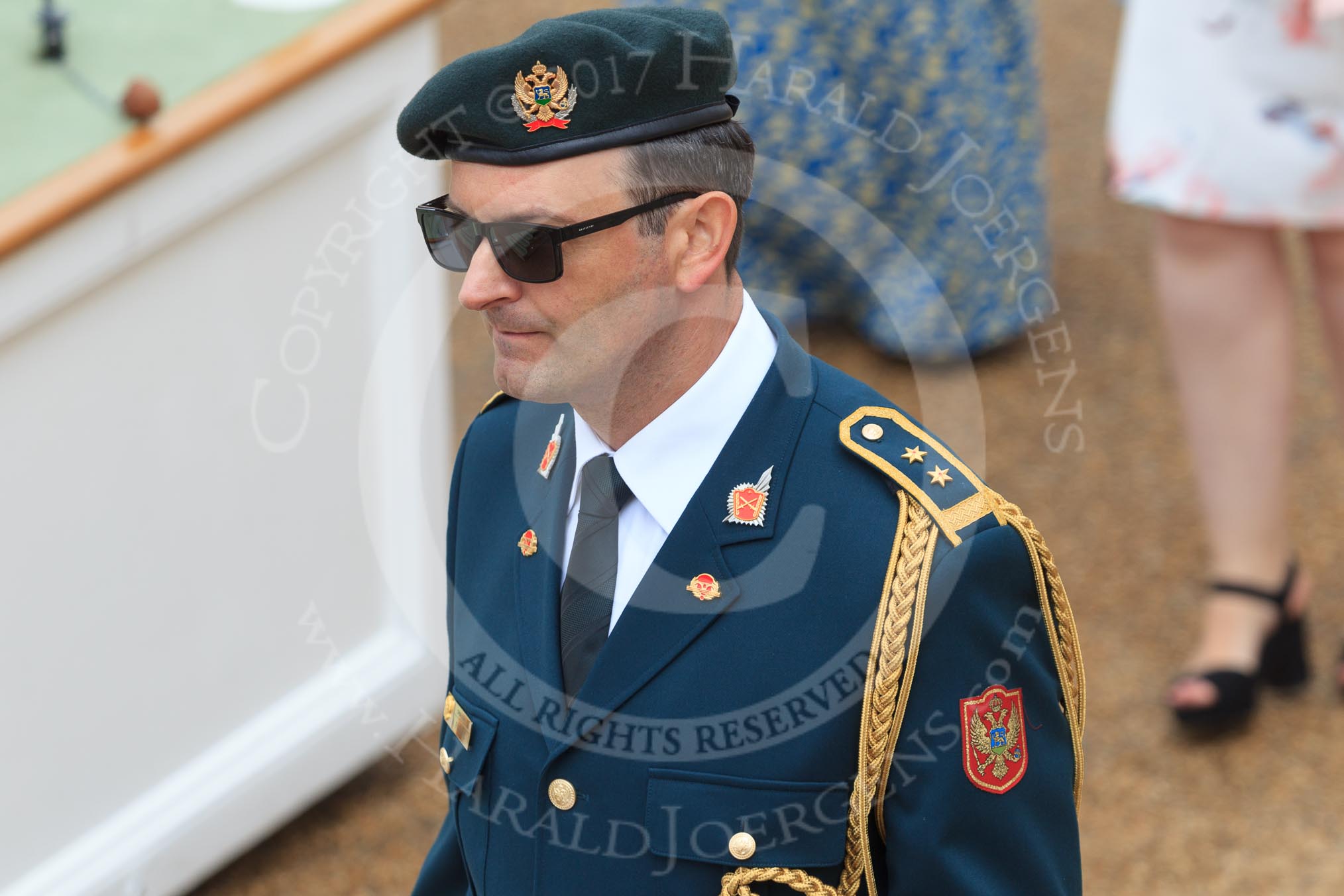 during Trooping the Colour {iptcyear4}, The Queen's Birthday Parade at Horse Guards Parade, Westminster, London, 9 June 2018, 09:04.