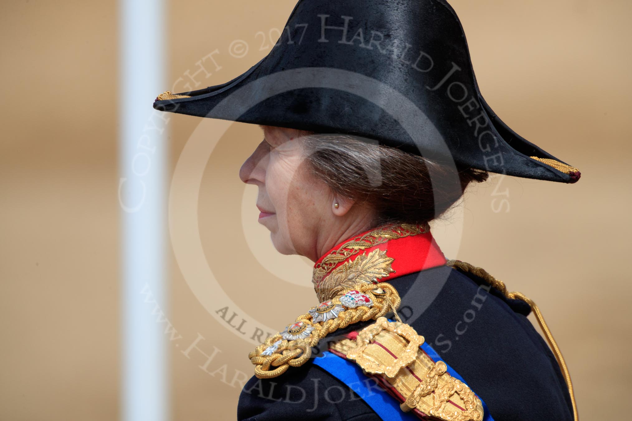 during Trooping the Colour {iptcyear4}, The Queen's Birthday Parade at Horse Guards Parade, Westminster, London, 9 June 2018, 11:16.