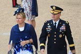 US Army Brigadier General Douglas C Crissman, Deputy Commanding General, 3d (United Kingdom) Division, at Trooping the Colour 2018, The Queen's Birthday Parade at Horse Guards Parade, Westminster, London, 9 June 2018, 09:05.