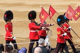 during Trooping the Colour {iptcyear4}, The Queen's Birthday Parade at Horse Guards Parade, Westminster, London, 9 June 2018, 09:54.