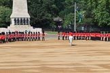 during Trooping the Colour {iptcyear4}, The Queen's Birthday Parade at Horse Guards Parade, Westminster, London, 9 June 2018, 10:44.