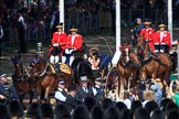 during Trooping the Colour {iptcyear4}, The Queen's Birthday Parade at Horse Guards Parade, Westminster, London, 9 June 2018, 10:48.