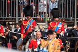 during Trooping the Colour {iptcyear4}, The Queen's Birthday Parade at Horse Guards Parade, Westminster, London, 9 June 2018, 10:59.