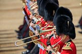 during Trooping the Colour {iptcyear4}, The Queen's Birthday Parade at Horse Guards Parade, Westminster, London, 9 June 2018, 11:12.